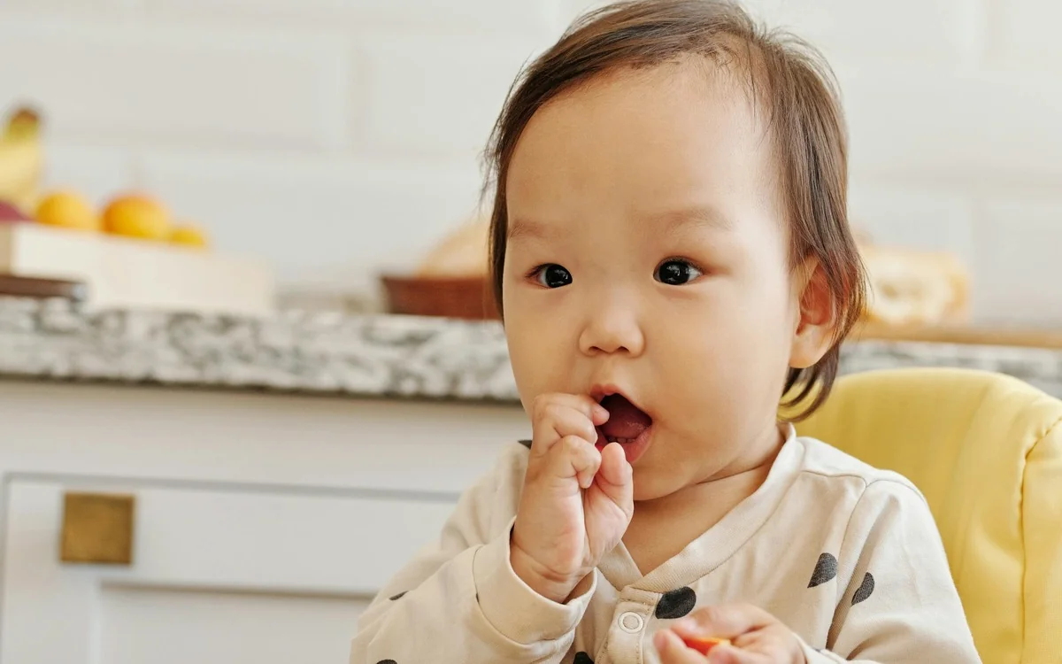 Frutas y alimentos saludables para nutrición infantil en programa de cuidado integral primera infancia